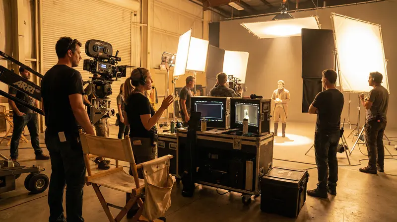 玩物社区国际化专业拍摄团队合作现场